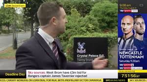Transfer deadline day sky sports. Sky Sports News Presenter Splashed By Footballer S Car During Live Transfer Deadline Day Broadcast As Tv Curse Continues Mirror Online