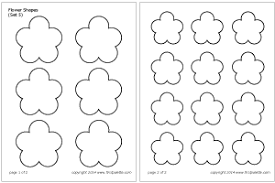 free printable flower templates flower shapes printable templates coloring pages firstpalette com