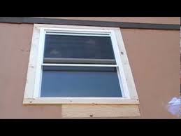 Installing Replacement Aluminum Window
