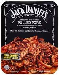 jack daniels seasoned and cooked pulled