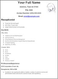 Resume CV Cover Letter  data entry resume example  job resume     cam h     Chic Sample Resume For Receptionist   Best Example    