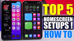 top 5 ios 14 home screen setups how