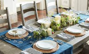 Decorate A Table With A Runner