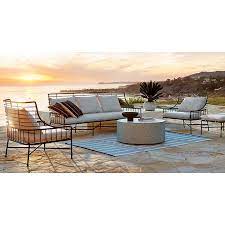 terrazzo outdoor patio coffee table