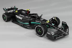 black livery as team launches w14 f1 car