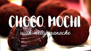 Chocolate Filled Mochi Recipe (チョコ餅) - YouTube