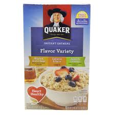 quaker instant oatmeal variety flavour 430g