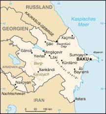 Azerbaijan is a country of 8,303,512 inhabitants, with an area of 86,600 km2, its capital is baku and number of cities by importance (population) in azerbaijan. Datei Map Of Azerbaijan With Cities De Png Wikipedia