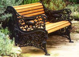 Lost Art Cast Iron Bench Ends