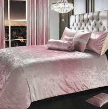 Ombre Blush Pink Rose Pink Bedding Set