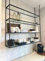 This And That Glass Shelves Kitchen