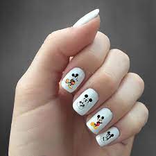 Mickey Mouse Nail Decals / Classic Mickey Mouse Nail Art / - Etsy