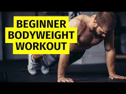 beginner bodyweight workout in 5 min