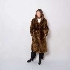 70s Sheep Fur Coat Stylish Funky Fur