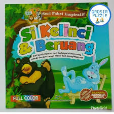 Dia pun melakukan hal yang sama seperti pada pak kijang. Jual Buku Cerita Anak Bahasa Indonesia Inggris Si Kelinci Beruang Jakarta Barat Grosir Puzzle Tokopedia