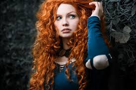 1101306 women redhead cosplay model