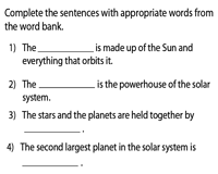 Live worksheets > english > science > the solar system. Solar System And Planets Worksheets