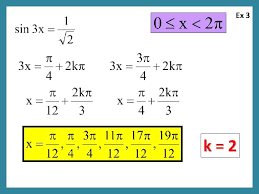 6 3 trig equations involving multiple