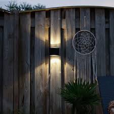 Modern Outdoor Wall Lamp Black Incl