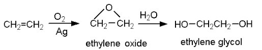 Image result for ethene into epoxyethane