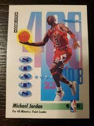 Maybe you would like to learn more about one of these? Michael Jordan Skybox 90 91 Stats Card 307