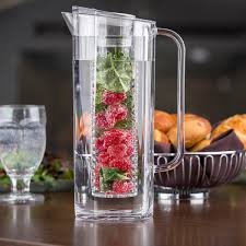 2 Qt Plastic Pitcher With Infusion Chamber