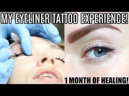 my permanent eyeliner tattoo experience