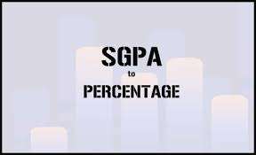 sgpa to percene how to calculate
