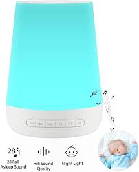 Amazon Com White Noise Machine For Sleeping Vansmago Sleep Sound Machine Night Light For Baby Kid Adult Rechargeable Battery 28 Hifi Soothing Sound 32 Volume Control Timer And Memory Portable Sleep Therapy Health Personal Care