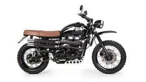 number 216 contemporary scrambler style