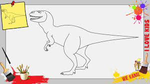 Wenn du bei diesen vier. Dinosaur Zeichnen Schritt Fur Schritt Fur Anfanger Kinder Zeichnen Lernen Youtube
