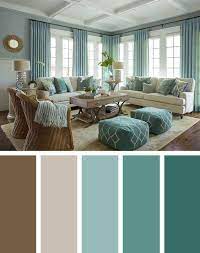 brown living room color schemes