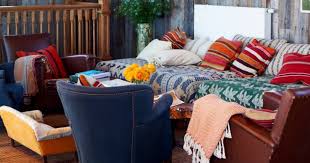 forget the sofa slipcover and use throw