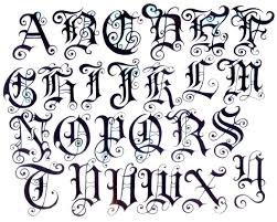 Fancy Alphabet Letters Designs Letter Format