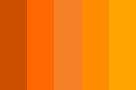 Burnt Orange Orange Color Palette