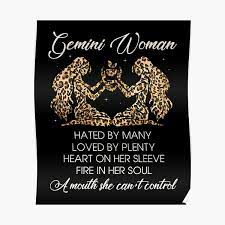 12 best gemini memes & quotes that perfectly sum up the zodiac twin's personality traits. Gemini Quotes Posters Redbubble