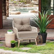 Outdoor Deep Seat 2 Piece Chair Cushion