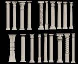 Kolumny ozdobne styropianowe - dekoracyjne do wystroju domu - WMB