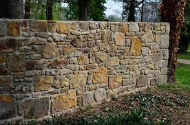 Stacked Rock Wall