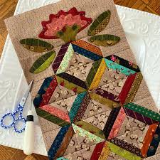 Kim Diehl on Instagram: “One more quick project share for my upcoming Scraps  of Kindness collection - this six-part sampler-style stitch along quilt! If  you prefer…”