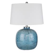 Blue Winters Glass Table Lamp