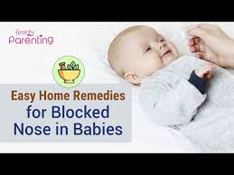 home remes for baby s stuffy nose