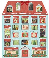 Forest Friends Christmas House Advent Calendar Galison Quill And