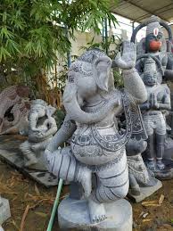 Pre Order Natural Stone Ganesha Garden
