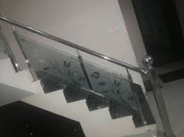 Silver Stairs Stainless Steel Engraving