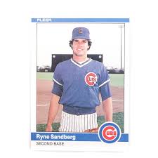 Ryne dee sandberg was elected to the national baseball hall of fame in 2005. 1984 Ryne Sandberg Baseball Card Ebth