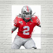 Chase Young Ohio State Poster Football