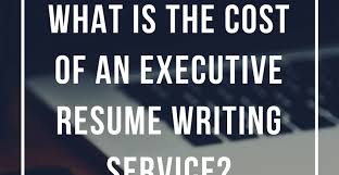 an executive resume writing service