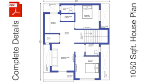2 bedroom duplex modern house plans pdf