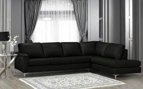 black leather sofa decorating ideas